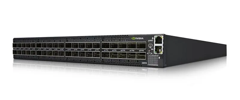 উন্নত নেটওয়ার্ক পারফরম্যান্স Mellanox Mqm8790-HS2r কোয়ান্টাম এইচডিআর ইনফিনিব্যান্ড সুইচ 40 Qsfp56 পোর্ট Nvidia 0