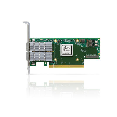 200GbE Mellanox Sfp Pcie কার্ড Nic নেটওয়ার্ক ইন্টারফেস MCX653105A-HDAT ConnectX-6