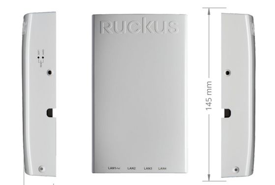 802.11ac BeamFlex AES Ruckus ওয়্যারলেস অ্যাক্সেস পয়েন্টস 901-H500-WW00 WPA-PSK WPA-TKIP WPA2
