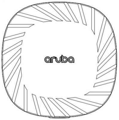 ডুয়াল রেডিও 510 সিরিজ ক্যাম্পাস AP 515 Aruba Wifi 6 802.11ax অভ্যন্তরীণ অ্যান্টেনা ইউনিফাইড AP