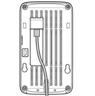 1+4 ইথারনেট PSE USB সহ 2x2 ইউনিফাইড আরুবা হসপিটালিটি AP অ্যাক্সেস পয়েন্ট 500H সিরিজ AP 505H (RW)