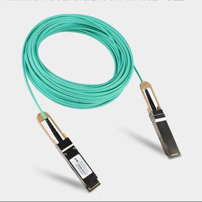 QSFP LSZH Mellanox AOC অ্যাক্টিভ অপটিক্যাল ক্যাবল MFA1A00-C050 100GbE 50m নতুন এবং মূল