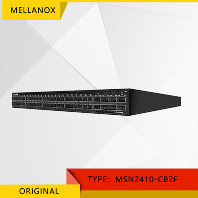 25Gb 100GbE Mellanox নেটওয়ার্ক স্যুইচ MSN2410-CB2F 1U 48 SFP28 পোর্ট
