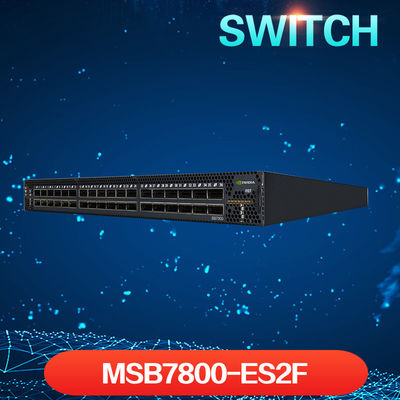 সার্ভার Mellanox 200gb সুইচ SB7800 MSB7800-ES2F 36port