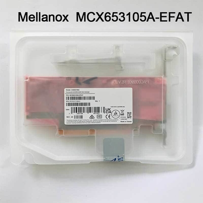 সার্ভারের জন্য 100g MCX653105A-EFAT Mellanox নেটওয়ার্ক কার্ড ConnectX-6 VPI অ্যাডাপ্টার