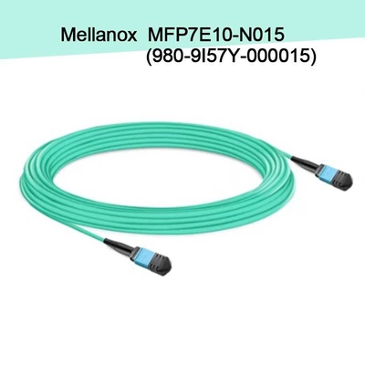 MFP7E10-N015 ((980-9I57Y-000015) Mellanox AOC MPO-12/APC-To MPO12/APC 8 ফাইবার 15M