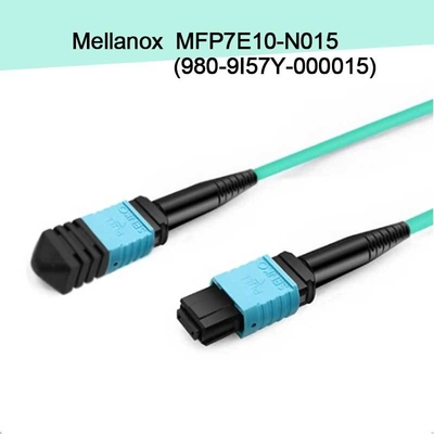MFP7E10-N015 ((980-9I57Y-000015) Mellanox AOC MPO-12/APC-To MPO12/APC 8 ফাইবার 15M