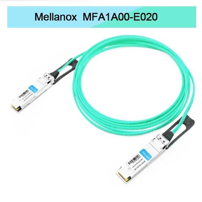 Nvidia Mfa1a00-Xxxx 100GB/S Qsfp28 Mmf অ্যাক্টিভ অপটিক্যাল ক্যাবল Mfa1a00-E020 অ্যাক্টিভ ফাইবার ক্যাবল Ib EDR 100GB/S