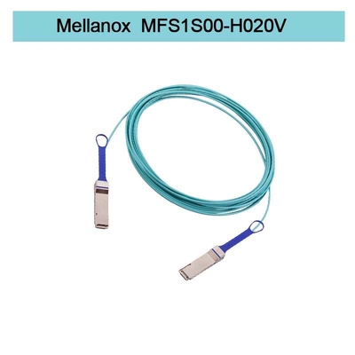 MFS1S00-H020V ((980-9I45T-00H020) Mellanox Aoc ক্যাবল ইথারনেট 200GbE QSFP56 সক্রিয় অপটিক্যাল ক্যাবল ইনফিনিব্যান্ড ক্যাবল