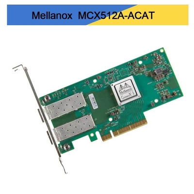MCX512A-ACAT Mellanox ConnectX-5 EN নেটওয়ার্ক ইন্টারফেস কার্ড 10/25GbE ডুয়াল পোর্ট SFP28