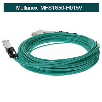 MFS1S50-H015V Mellanox Aoc কেবল InfiniBand Active Copper QSFP+ থেকে SFP+ কেবল সমাবেশ