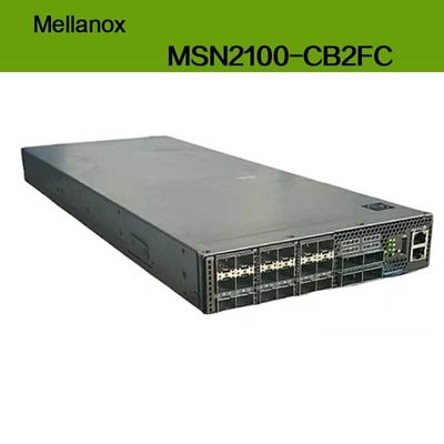MSN2100-CB2FC Nvidia Spectrum 100gbe 1u সুইচ 1g সর্বোচ্চ গতি Cumulus Linux 16 Qsfp28 পোর্ট 2 AC Psus X86 2-কোর সংক্ষিপ্ত গভীরতা P2c বায়ুপ্রবাহ