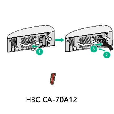 H3c Ca-70A12 ডিভাইসের জন্য উচ্চ পারফরম্যান্স ডিসি পাওয়ার সাপ্লাই কার্টন 2.5A