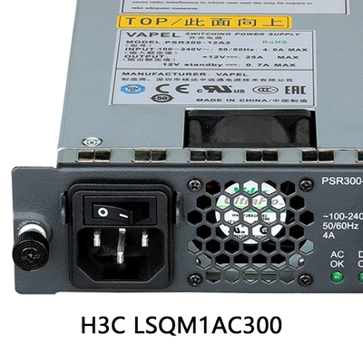 H3c Lsqm1AC300 কোর মেইননেট মডুলার সুইচ এসি পাওয়ার মডিউল কার্টন 12.5A