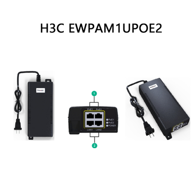 H3c Ewpam1upoe2 60-পোর্ট 55W-1V-1.1A-DC নেটওয়ার্ক পাওয়ার অ্যাডাপ্টার >200Mbps কার্টন