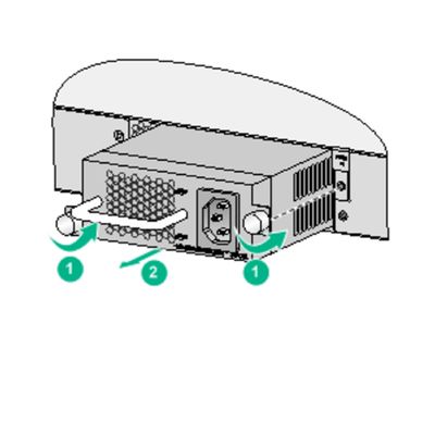 H3c Psr650c-12A AC পাওয়ার মডিউল 650W AC পাওয়ার সমর্থন করে 650W কার্টন