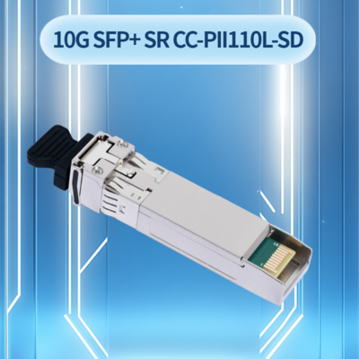 10GB/S 850nm 300m SFP+ অপটিক্যাল ট্রান্সসিভার মডিউল Cc-Pii110L-Xd
