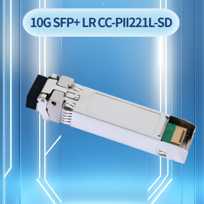 10GB/S 10km SFP+ অপটিক্যাল ট্রান্সিভার মডিউল Cc-Pii221L-Xd