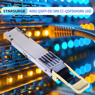 হাই-স্পিড 400g Qsfp-Dd Sr8 অপটিক্যাল ট্রান্সিভার মডিউল ডেটা সেন্টারের জন্য 400g Qsfp-Dd Sr8 অপটিক্যাল ট্রান্সিভার