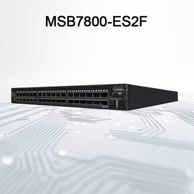 MSB7800-ES2F 36 Port Mellanox ইথারনেট উচ্চ কার্যক্ষমতা সুইচ করে