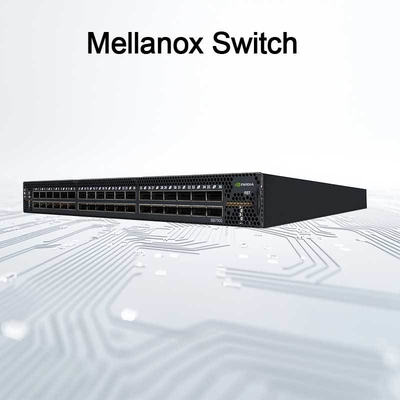 MSB7800-ES2F 36 Port Mellanox ইথারনেট উচ্চ কার্যক্ষমতা সুইচ করে