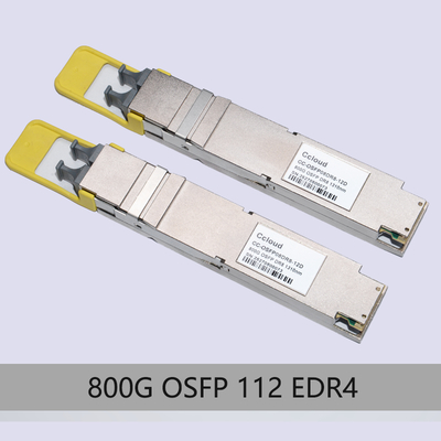উচ্চ-গতি 800G OSFP 112 EDR4 CC-OSFP08EDR8-12D ট্রান্সসিভার মডিউল ডেটা সেন্টারের জন্য