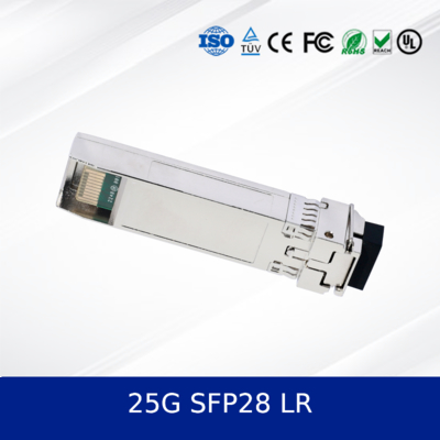 অপটিক্যাল ট্রান্সিভার মডিউল 25G SFP28 LR BIDI ট্রান্সিভার 15km সিঙ্গল মোড এলসি সিম্প্লেক্স