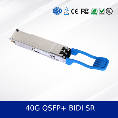 ইথারনেট হাই পারফরম্যান্স 40g Qsfp+ Bidi 850/908nm 40G QSFP+ BIDI SR অপটিক্যাল ট্রান্সিভার মডিউল Qsfp+ Bidi মডিউল