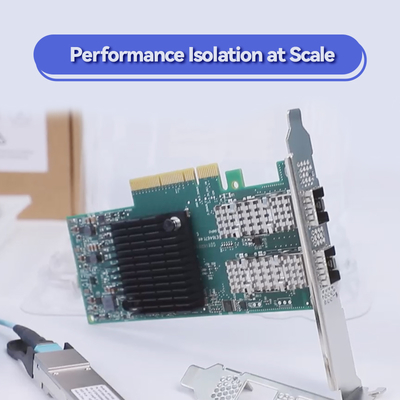 MCX4121A-XCAT mellanox নেটওয়ার্ক কার্ড 25Gbps SFP28 QSFP28 সার্ভারের জন্য