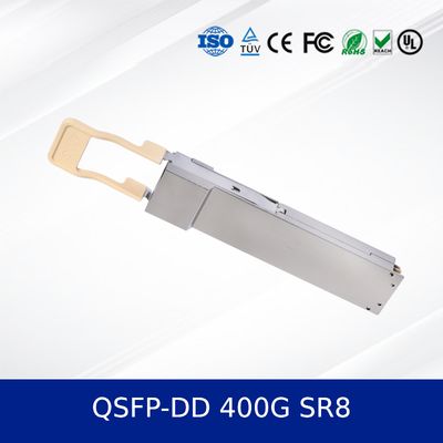 ডেটা সেন্টারের জন্য উচ্চ-গতির QSFP-DD 400G SR8 অপটিক্যাল ট্রান্সিভার মডিউল