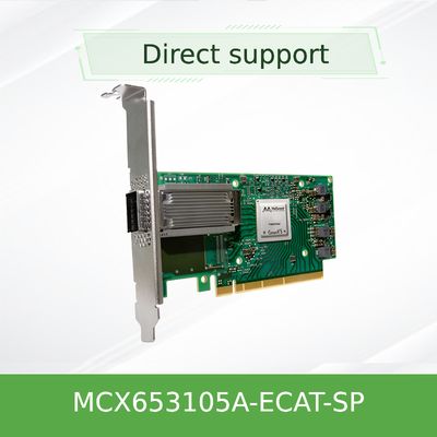 10gb Mellanox নেটওয়ার্ক কার্ড MCX653105A-ECAT-SP MCX653106A-ECAT
