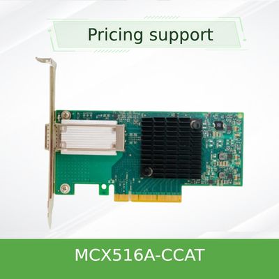 CX516A ConnectX-5 100GbE MCX516A-CCAT ডুয়াল পোর্ট QSFP28 PCI-E অ্যাডাপ্টার