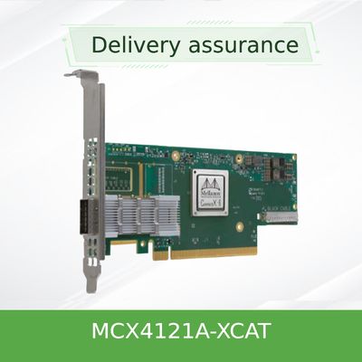 MCX4121A-XCAT mellanox নেটওয়ার্ক কার্ড 25Gbps SFP28 QSFP28 সার্ভারের জন্য