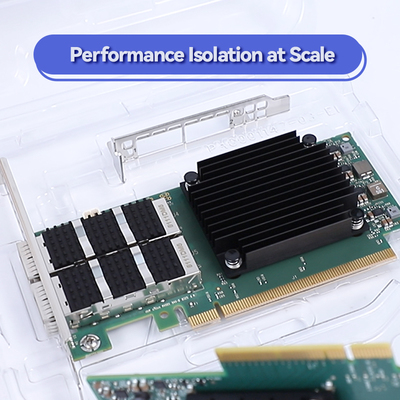 SFP28 10GbE/25GbE Mellanox নেটওয়ার্ক কার্ড X8 PCIE ইথারনেট কার্ড MCX512A-ACUT