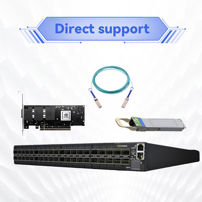 সুইচ-আইবি 2 ভিত্তিক EDR InfiniBand Mellanox নেটওয়ার্ক স্যুইচ MSB7800-ES2F