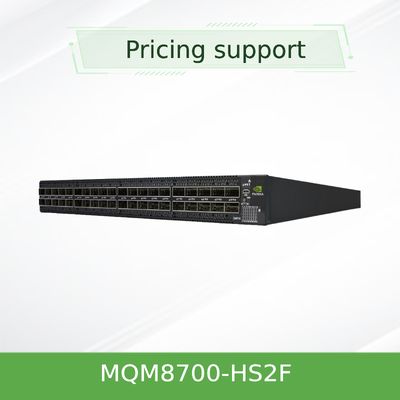 MQM8700-HS2F(920-9B110-00FH-0MD)  মেলা‌নক্স নেটওয়ার্ক সুইচ ৪০ পোর্ট ২০০জি ইনফিনিব্যান্ড ডেটা সেন্টারের জন্য