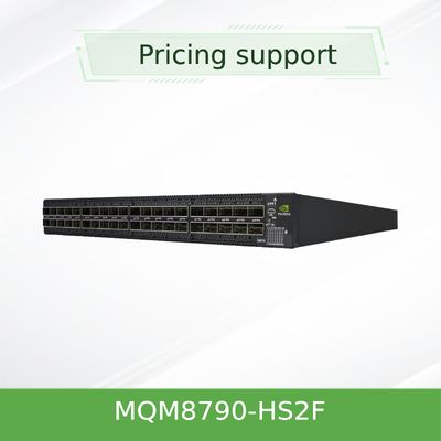 40 QSFP28 পোর্ট নন-ব্লকিং এইচডিআর মেলানক্স নেটওয়ার্ক সুইচ ইনফিনিব্যান্ড এমকিউএম 8790-এইচএস 2 এফ ((920-9B110-00FH-0D0)