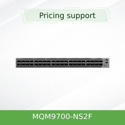 ইনফিনিব্যান্ড MQM9700-NS2F(920-9B210-00FN-0M0) মেলানোক্স নেটওয়ার্ক সুইচ ১ইউ এনডিআর 400Gb/S সার্ভারের জন্য