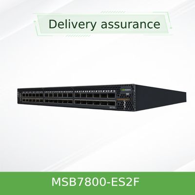 MSB7800-ES2F নেটওয়ার্ক IB Mellanox 100gb সুইচ হাই স্পিড ইন ডেট সেন্টার