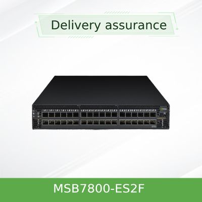 Mellanox MSB7800-ES2F ইনফিনিব্যান্ড EDR 100Gb/S সুইচ সিস্টেম 36 QSFP28 পোর্ট 1U