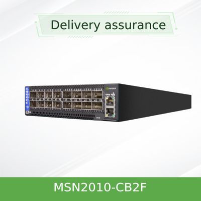 18 SFP28 পোর্ট লিনাক্স ভিত্তিক Mellanox ওপেন সোর্স নেটওয়ার্ক সুইচ MSN2010-CB2F 25GbE/100GbE