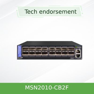 MSN2010-CB2F mellanox স্পেকট্রাম সুইচ আধুনিক ডেটা সেন্টারের জন্য