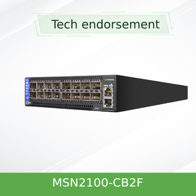MSN2100-CB2F Mellanox নেটওয়ার্ক স্যুইচ 100 গিগাবিট ইথারনেট GbE