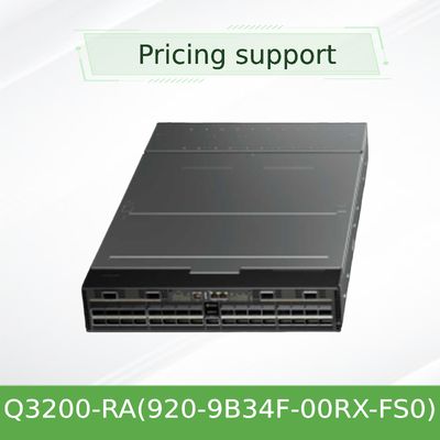 Nvidia Q3200-Ra কোয়ান্টাম-3 ভিত্তিক দুটি সংলগ্ন Xdr ইনফিনিব্যান্ড সুইচ, VLAN সমর্থন সহ, 2u 36 Xdr পোর্ট, 18 Osfp খাঁচা