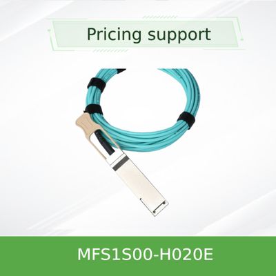 20m 200Gb Mellanox সক্রিয় ফাইবার কেবল AOC ইথারনেট কেবল MFS1S00-H020E QSFP56
