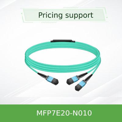 এনভিডিয়া Mfp7e20-Nxxx অপটিক্যাল মাল্টিমোড স্প্লিটার ফাইবার ক্যাবল Mfp7e20-N010 Mmf, MPO12 APC থেকে 2xmpo12 APC
