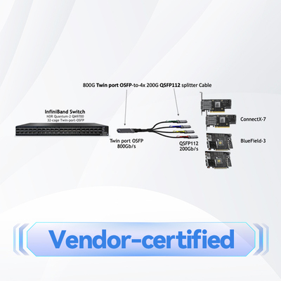 25GbE SFP28 Mellanox অপটিক্যাল ট্রান্সসিভার মডিউল MMA2P00-AS LC-LC