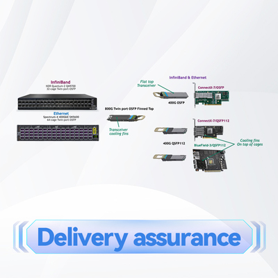 ডুপ্লেক্স LC Mellanox অপটিক্যাল ট্রান্সসিভার MFM1T02A-SR MMF IEEE 802.3ae