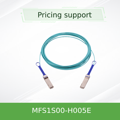 5m QSFP56 MMF Mellanox AOC HDR তারগুলি MFS1S00-H005E 200Gb/s
