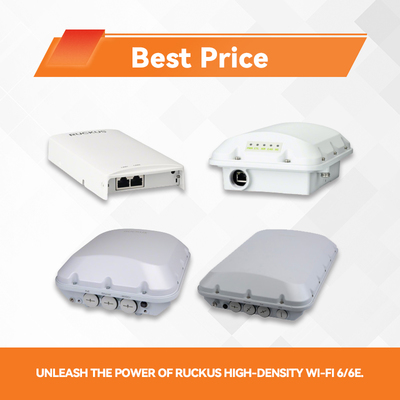 5GHz ওয়্যারলেস Ruckus R350 আনলিশড AP 901-R350-WW02 2 স্ট্রীম